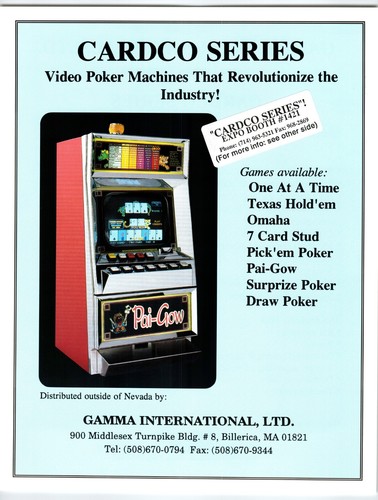 Pai gow video poker slot - poker,