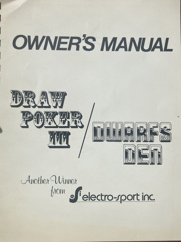 Draw poker dwarfs - draw, 3/dwarfs