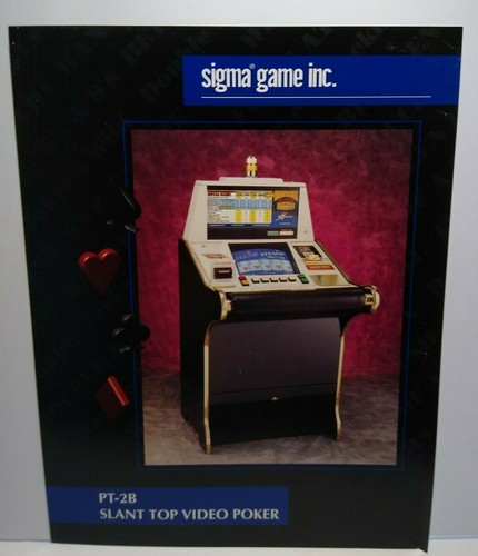 Sigma slot machine - slot, flyer